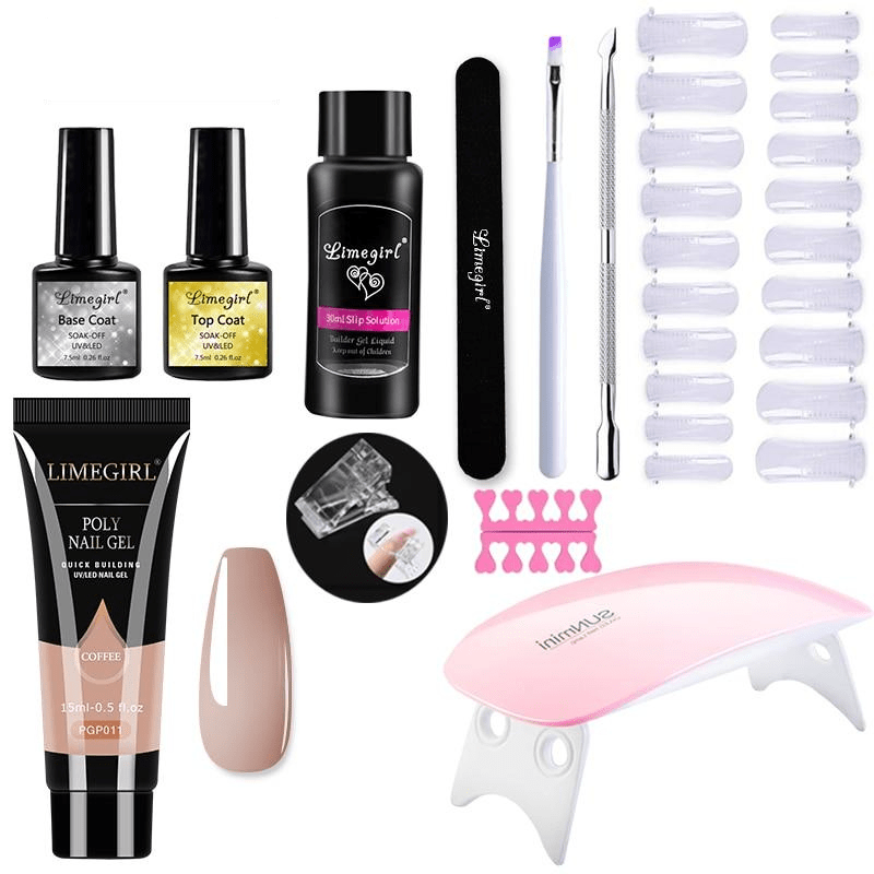 Polygelpro – DIY Nagelset mit UV-Lampe für starke & stilvolle Nägel - sellene.de