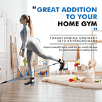 STRENGTHIX – Widerstandsreifen Set für Ganzkörpertraining mit Griffen, Knöchelriemen & Türanker - sellene.de