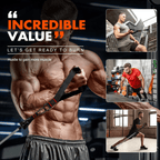 STRENGTHIX – Widerstandsreifen Set für Ganzkörpertraining mit Griffen, Knöchelriemen & Türanker - sellene.de
