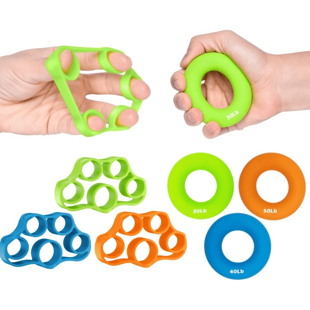 PowerGrip – 6-teiliges Handtrainer-Set für bessere Griffkraft & Schmerzlinderung - sellene.de