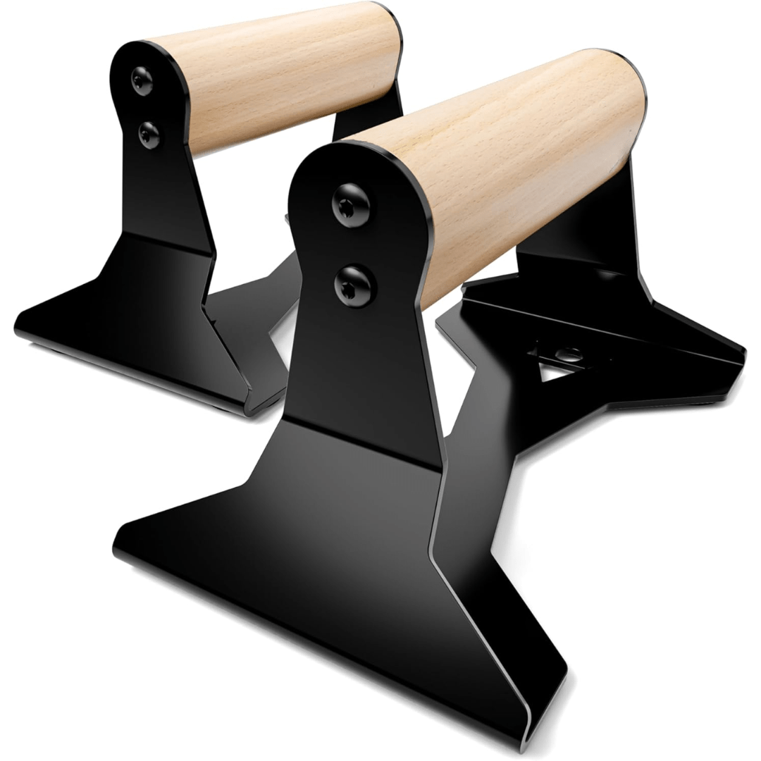 PowerGrip – Ergonomische Holzparalletten für sicheres Liegestütztraining - sellene.de