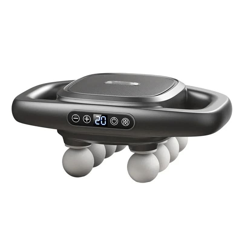 PowerRelief 8 – Faszienmassagepistole mit 8 Köpfen & 30 Intensitätsstufen - sellene.de