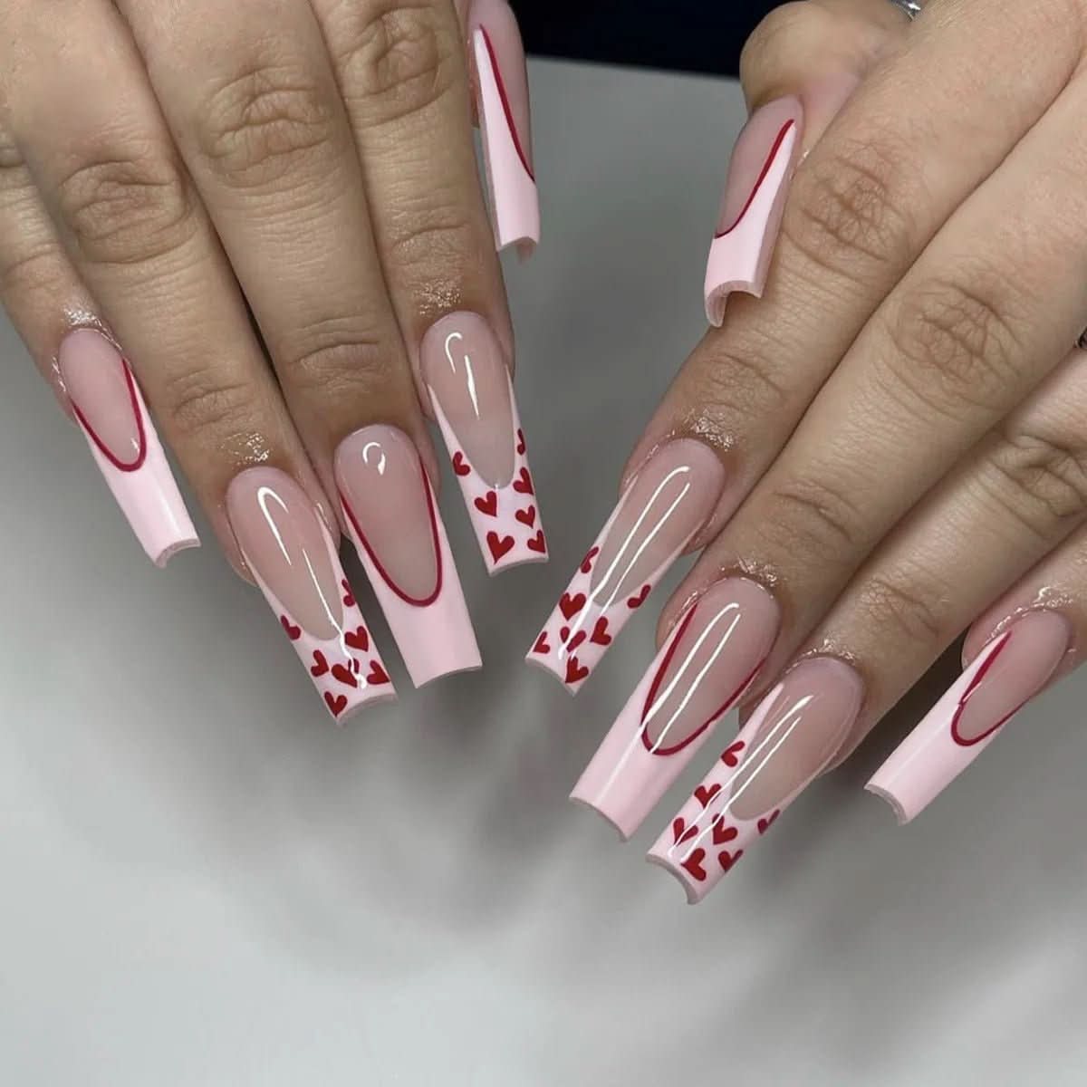 Presson Chic – 24 Rosa Kunstnägel mit Kleber für schnellen Salonlook - sellene.de