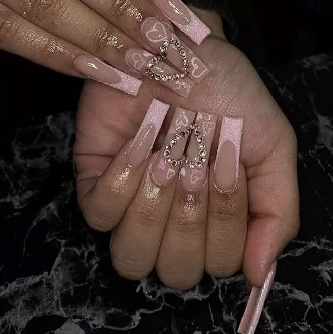 Presson Chic – 24 Rosa Kunstnägel mit Kleber für schnellen Salonlook - sellene.de