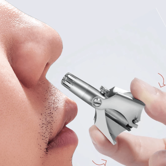 Progrim Nose Trimmer – Schmerzfreie Edelstahl-Haarentfernung für Nase & Ohren - sellene.de