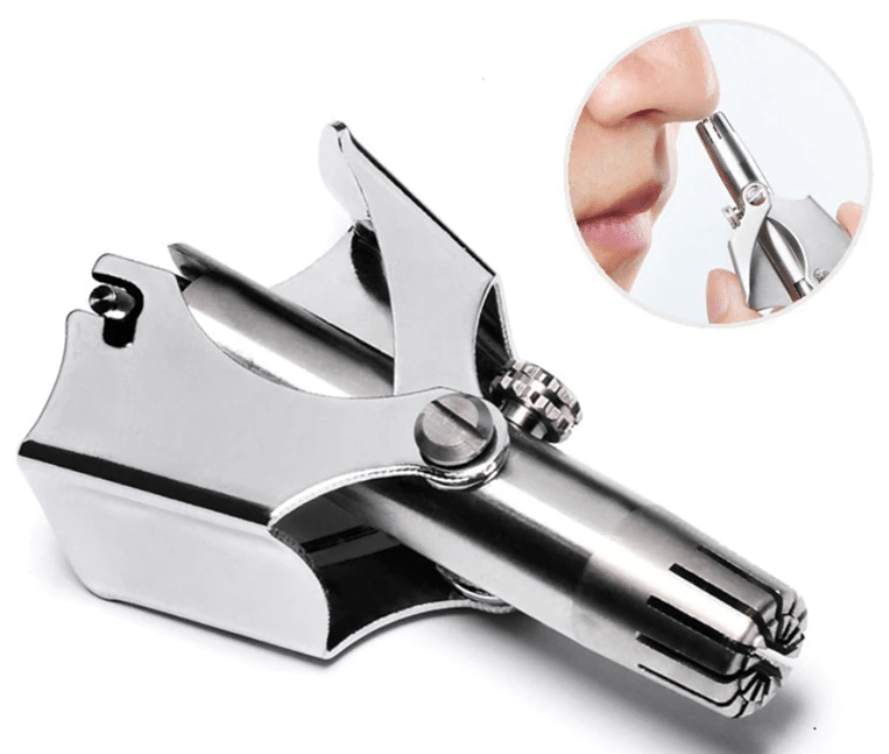 Progrim Nose Trimmer – Schmerzfreie Edelstahl-Haarentfernung für Nase & Ohren - sellene.de