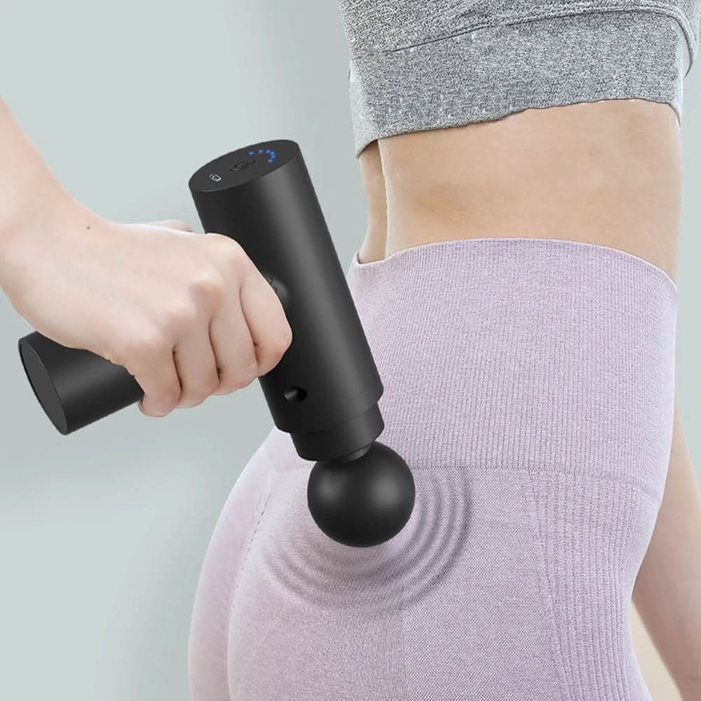 PulsePro Mini – Kompakte Faszienpistole mit 6 Stufen & 4 Massageköpfen - sellene.de