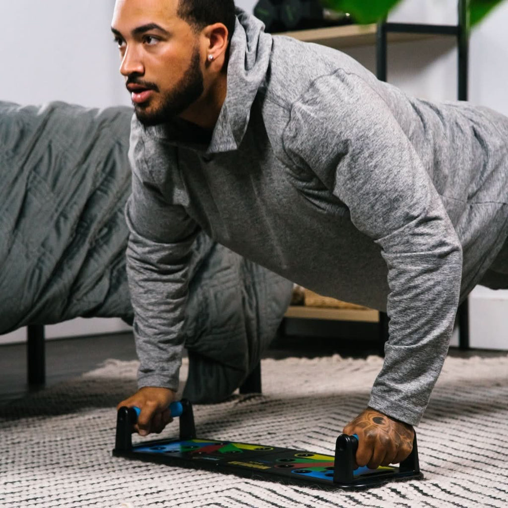 QuadroPress – Ergonomische Push-up-Maschine für gelenkschonendes Oberkörpertraining - sellene.de