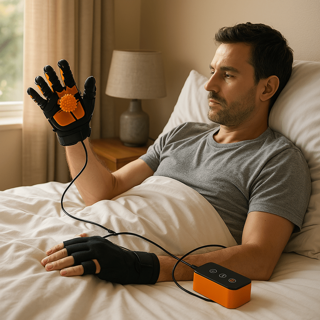 MOTORAFLEX – Automatischer Reha-Handschuh für Heimrehabilitation & Kraftaufbau - sellene.de
