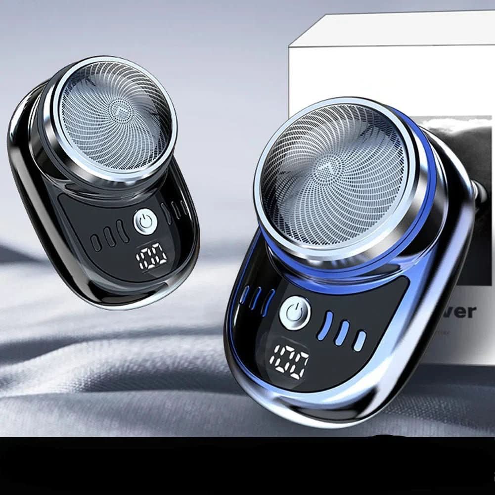 Razorgo Mini Rasierer – Kompakter USB-Rasierer mit digitaler Anzeige für unterwegs - sellene.de