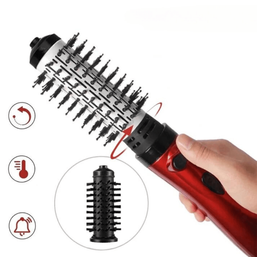Revolveglam – 3-in-1 Haartrockner, Glättbürste & Lockenstyler für schnelles Styling - sellene.de