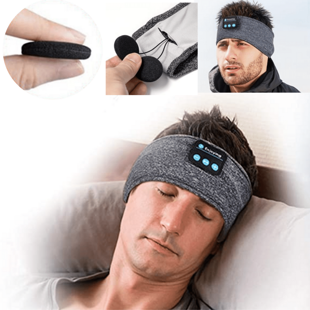 Schlafharmonie – 3-in-1 Schlafmaske mit integrierten Bluetooth-Kopfhörern - sellene.de