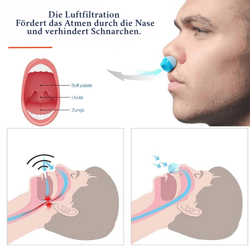 Sleeppure – Anti-Schnarch- & Luftfiltersystem für besseren Schlaf - sellene.de