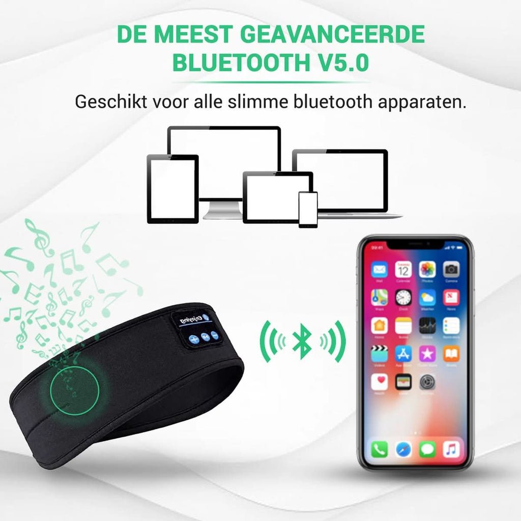 Sleepwave Bluetooth Schlafband – Musik-Schlafhilfe für erholsamen Schlaf & Entspannung - sellene.de