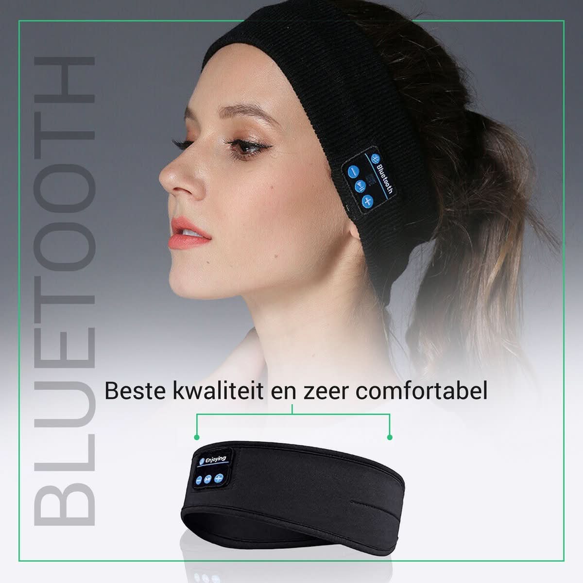 Sleepwave Bluetooth Schlafband – Musik-Schlafhilfe für erholsamen Schlaf & Entspannung - sellene.de