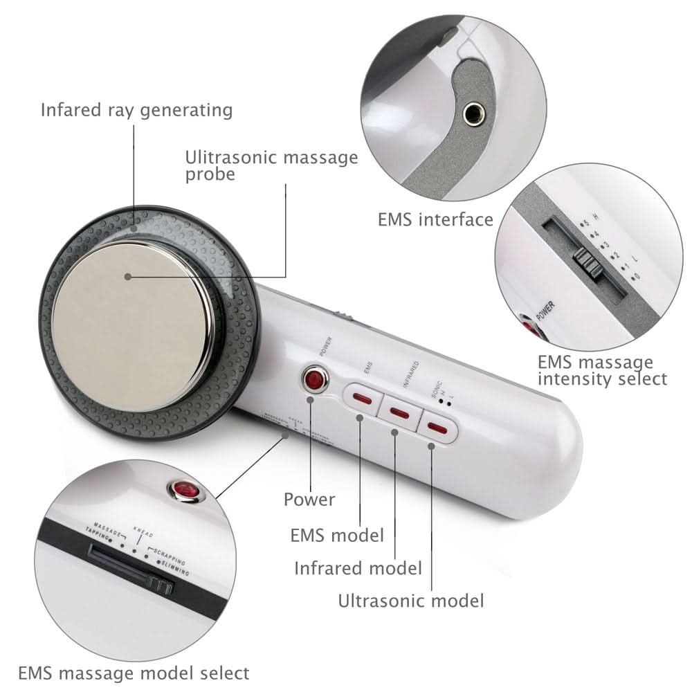 SlimShape – 3-in-1 Cellulite- & Fettbrenner mit EMS, Ultraschall & Infrarotlicht - sellene.de