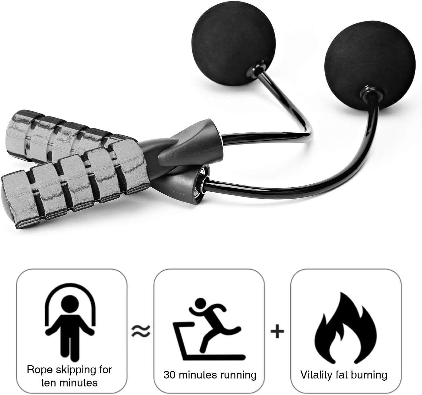 JumpFree – Drahtloses gewichtetes Sprungseil für sicheres Training - sellene.de