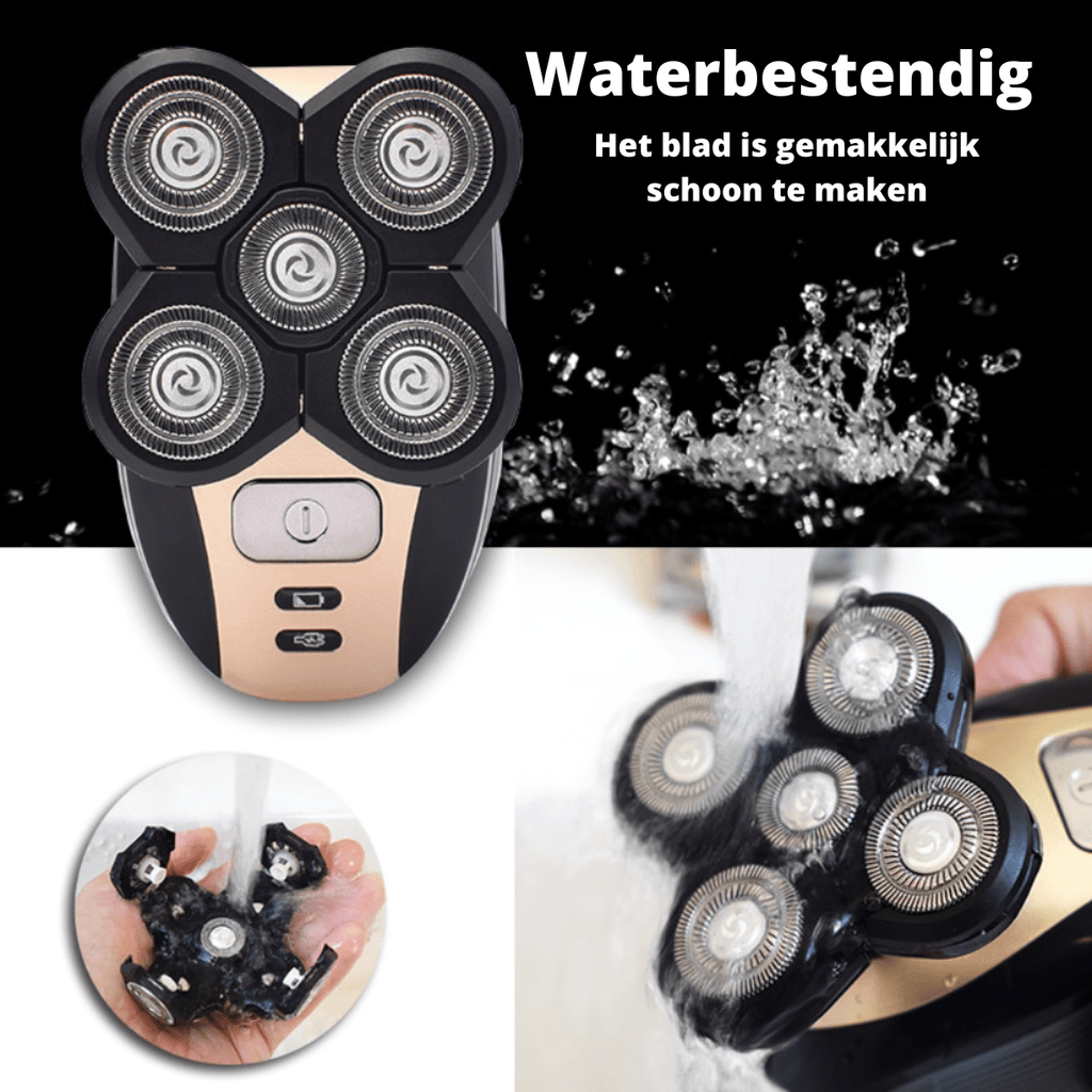 SmoothTrim – 5-in-1 Rasierer mit flexiblem Scherkopf & Zubehör - sellene.de
