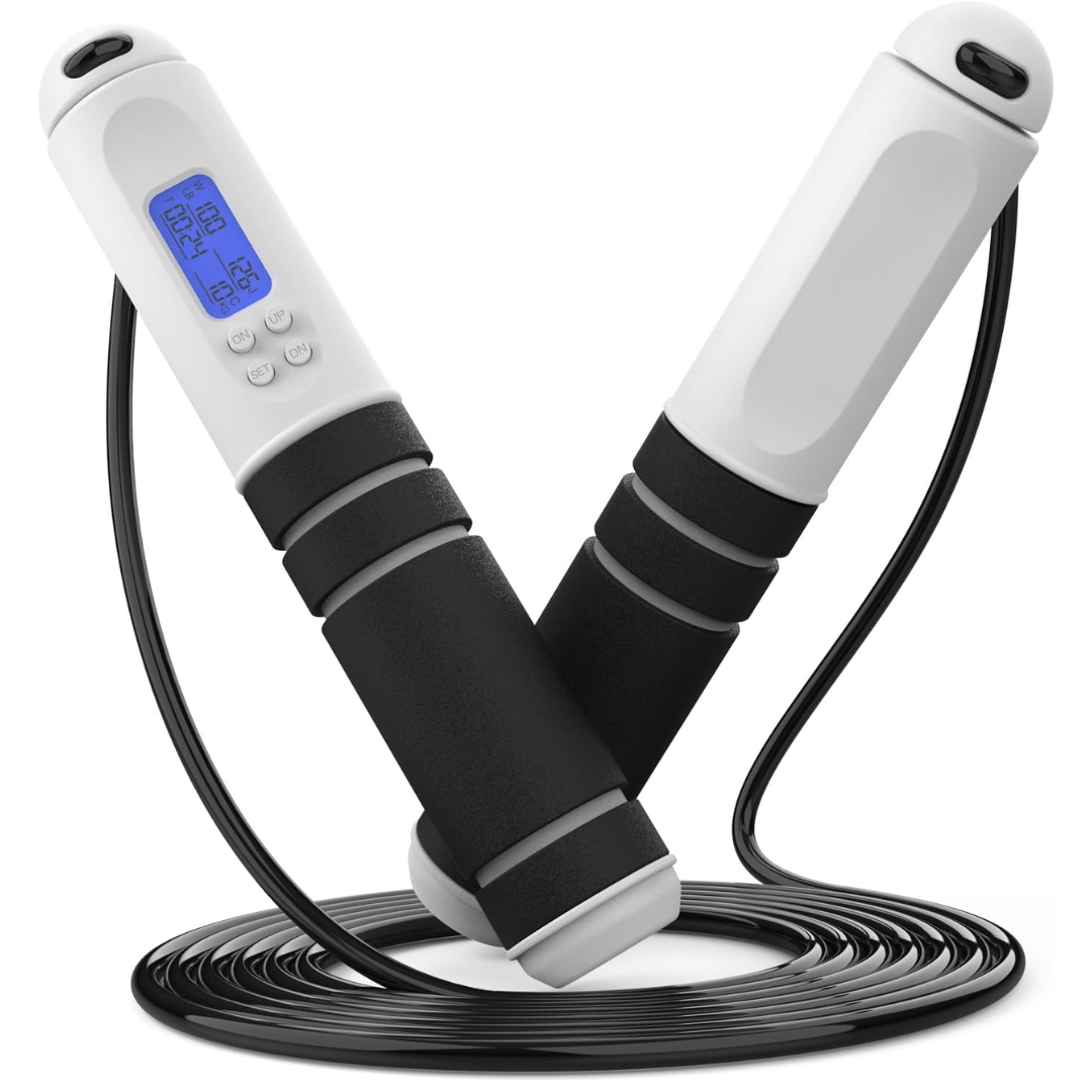 Speedfit – Digitales Sprungseil mit Kalorienzähler & einstellbarer Länge - sellene.de