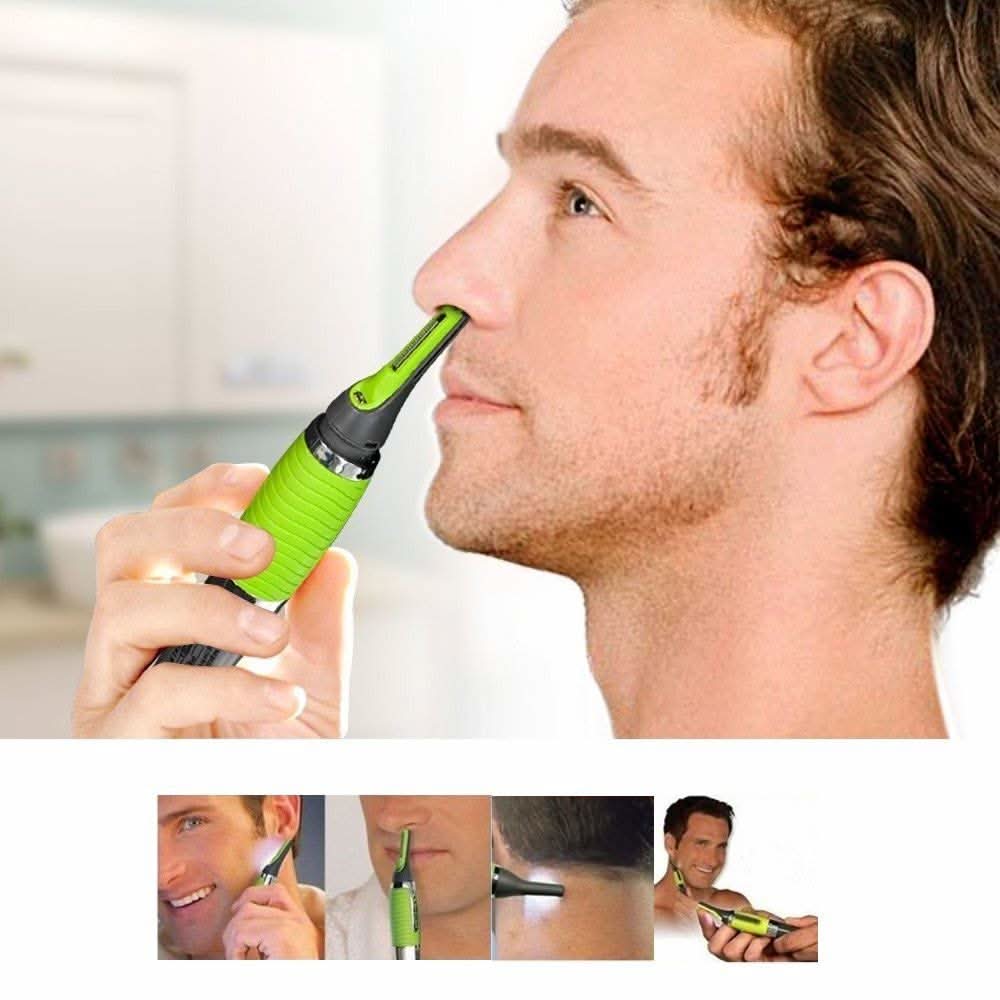 Trimmaster – Präziser Nase- & Ohrtrimmer mit LED-Licht - sellene.de
