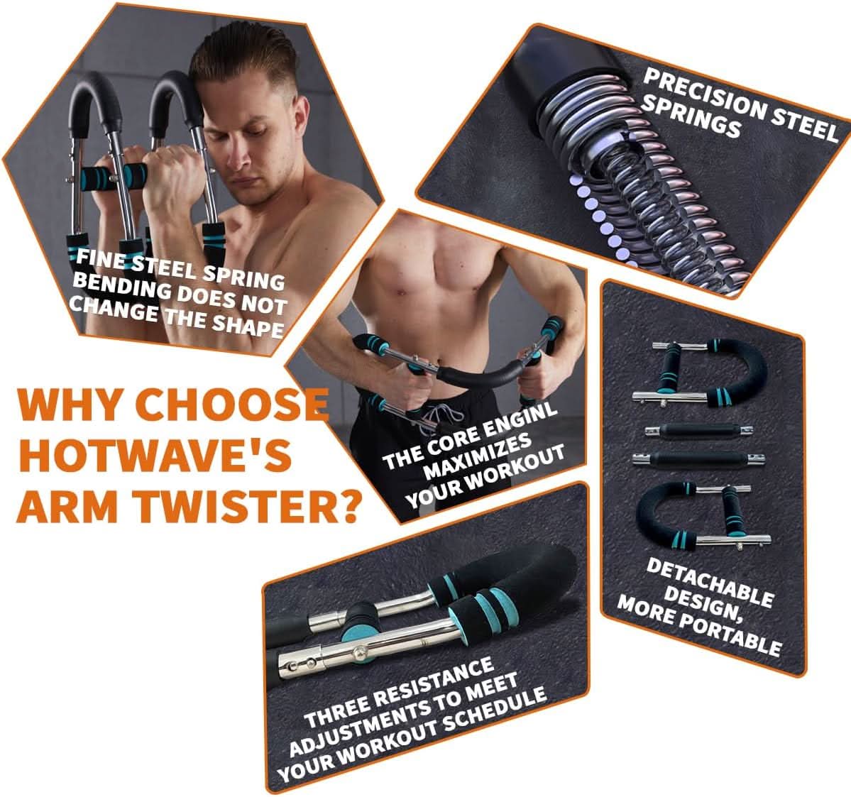 Twisterflex – Verstellbarer Trainingsstab für gezielten Muskelaufbau - sellene.de