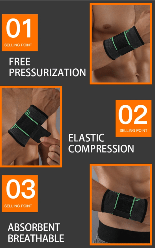 WristRelief 3D – Handgelenkbandage mit stabilisierender 3D-Kompression - sellene.de