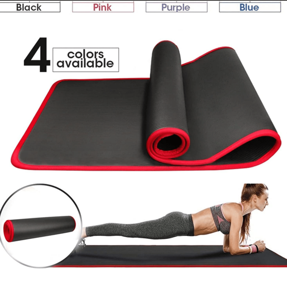 ZENFLEX PRO – Extra dicke Yogamatte mit rutschfester Oberfläche - sellene.de