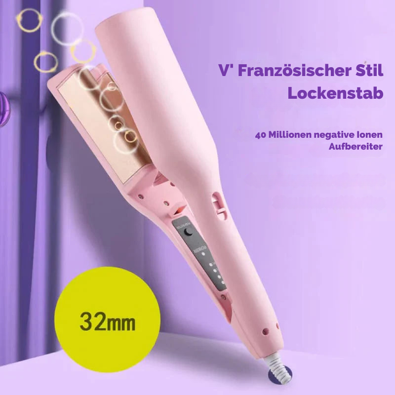 Lockenstab mit Temperaturkontrolle | Automatischer Lockenstab & Welleneisen | LockenMeister - sellene.de