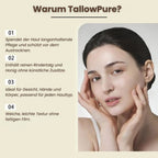 Beef Tallow Creme | Creme für natürliche Hautpflege | Feuchtigkeitscreme für Gesicht und Körper | TallowPure - sellene.de
