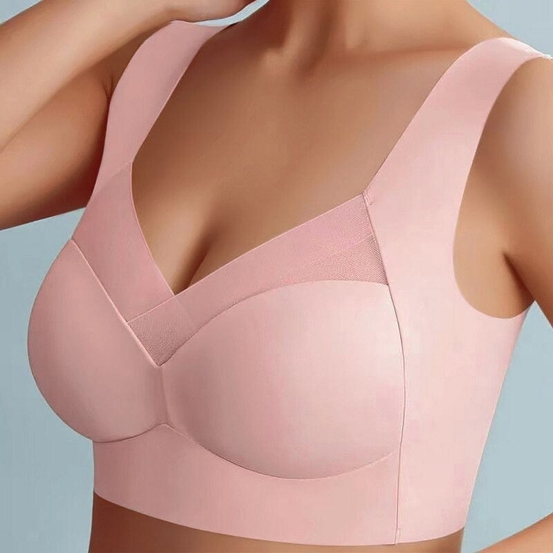 BH ohne Bügel | Bequemer Nahtloser Push Up BH | Komfina - sellene.de