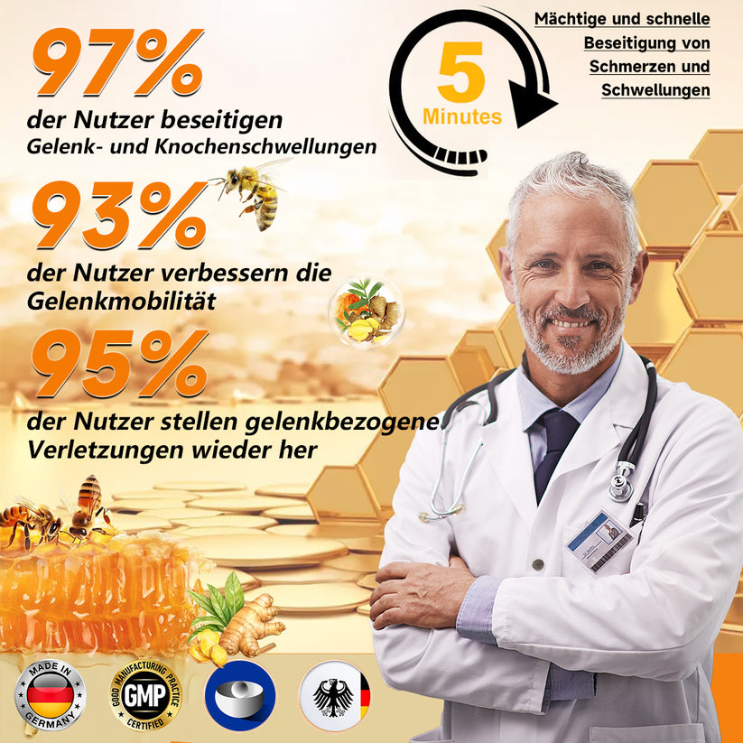 Bienengiftcreme | Salbe mit Bienengift, Hyaluron & Kollagen | BeeLixir - sellene.de