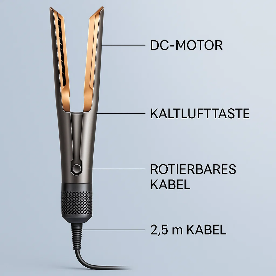 Föhn & Glätteisen in 1 | 2 in 1 Haarstyler | Volyra - sellene.de