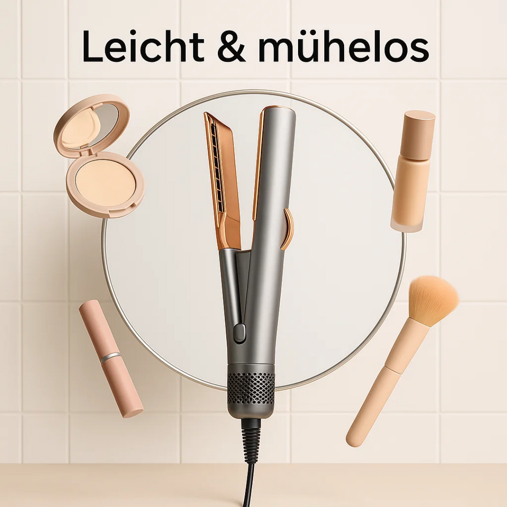 Föhn & Glätteisen in 1 | 2 in 1 Haarstyler | Volyra - sellene.de