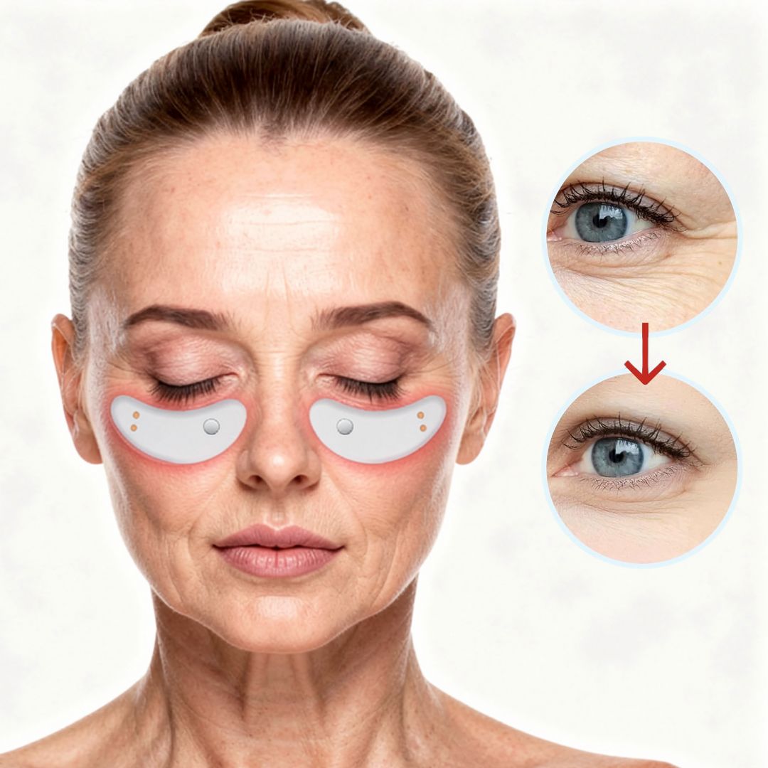 Gerät gegen Augenringe & Tränensäcke durch Rotlichttherapie | Augenia - sellene.de