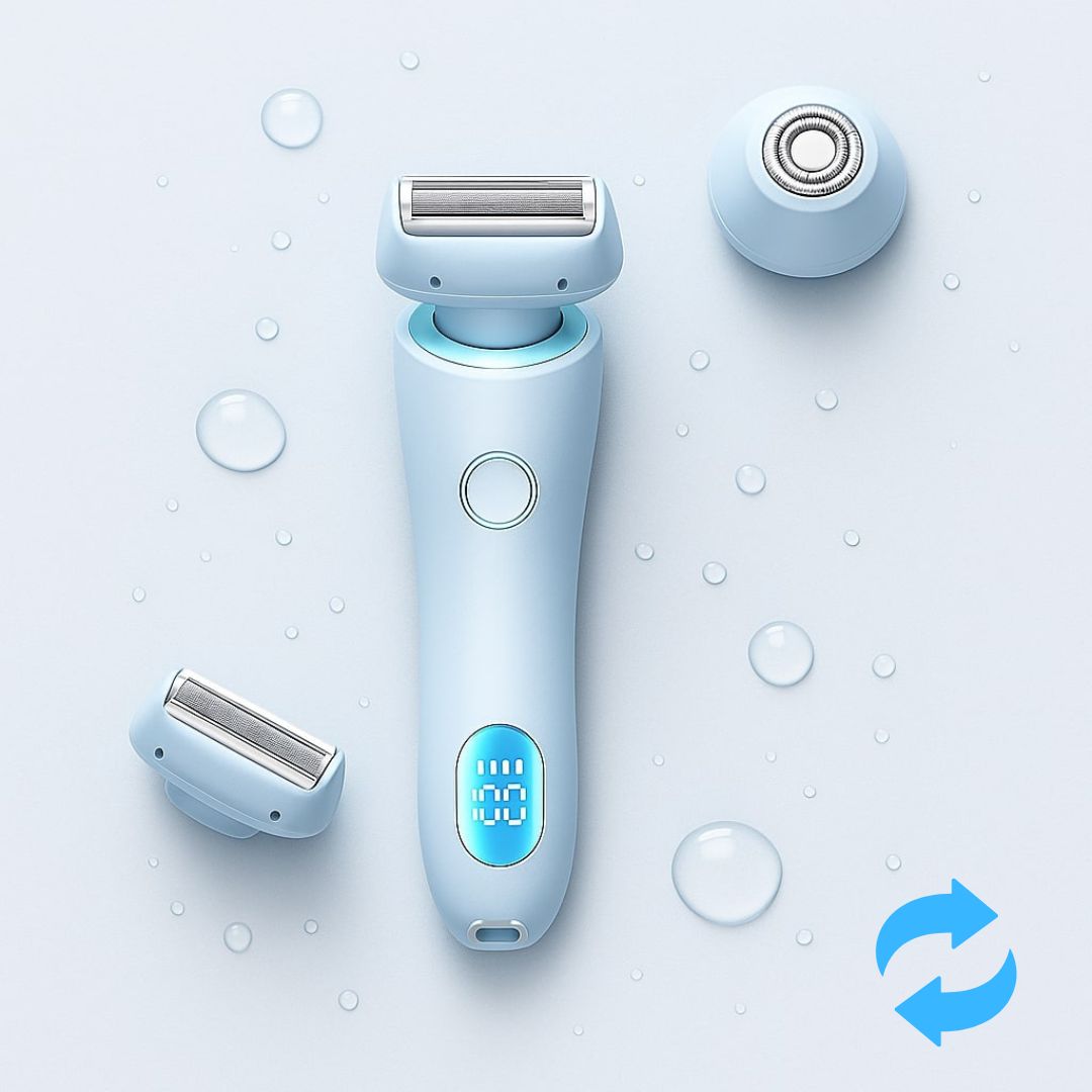 Intimrasierer für Frauen | Elektrischer Damenrasierer für Intimbereich | Bikini Trimmer | Femora - sellene.de