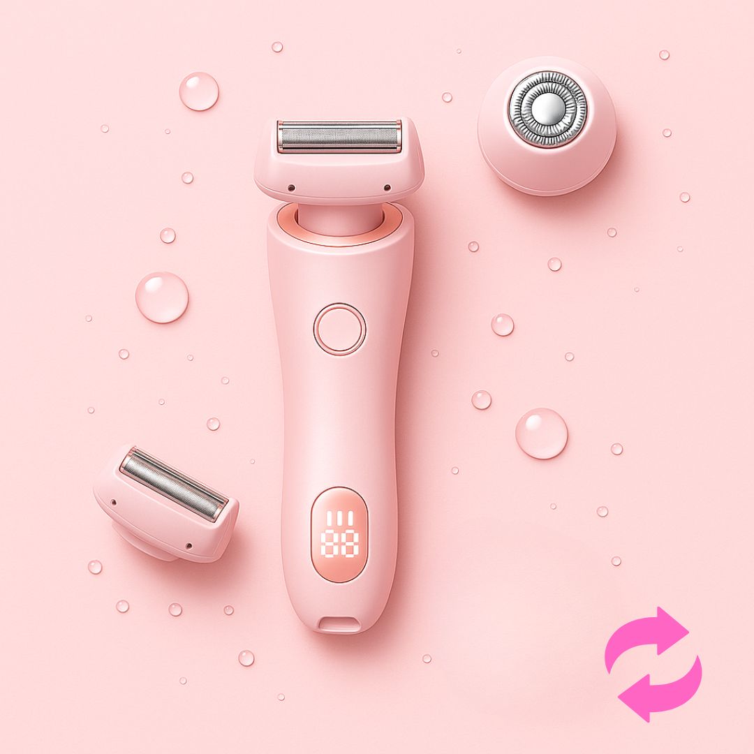 Intimrasierer für Frauen | Elektrischer Damenrasierer für Intimbereich | Bikini Trimmer | Femora - sellene.de