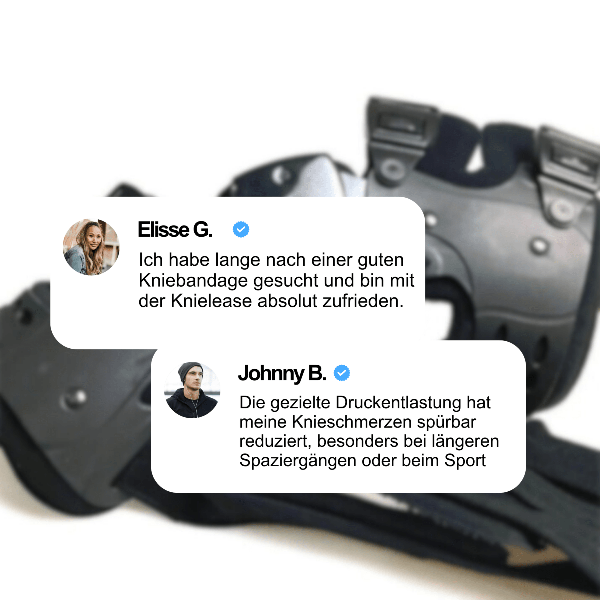 KNIELEASE KNEE SUPPORT – Orthopädische Kniebandage zur Schmerzlinderung & Stabilisierung bei Arthrose & Verletzungen - sellene.de