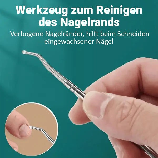 Nagelknipser | Pediküre Set | Nagelpflegeset & Fußnagelschere | NagelPedi - sellene.de