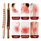 WoodEase Pro – Gua Sha Massagestab aus Holz für Muskelentspannung (60 cm) - sellene.de