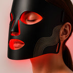 Rotlichtmaske | LED Gesichtsmaske | Haut Lichttherapie | HautGlow - sellene.de