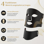Rotlichtmaske | LED Gesichtsmaske | Haut Lichttherapie | HautGlow - sellene.de