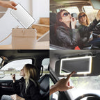 Schminkspiegel mit Licht für Auto | Beleuchteter Kosmetikspiegel | GlowVisor - sellene.de
