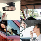 Schminkspiegel mit Licht für Auto | Beleuchteter Kosmetikspiegel | GlowVisor - sellene.de