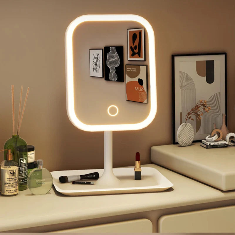 Schminkspiegel mit Licht | LED Kosmetikspiegel mit Beleuchtung | Beautiq - sellene.de