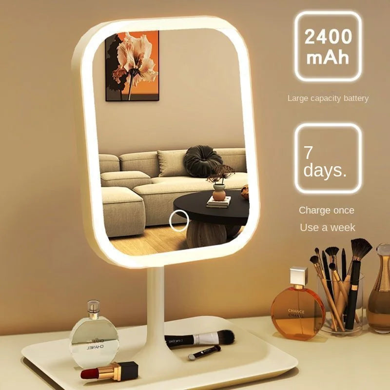 Schminkspiegel mit Licht | LED Kosmetikspiegel mit Beleuchtung | Beautiq - sellene.de