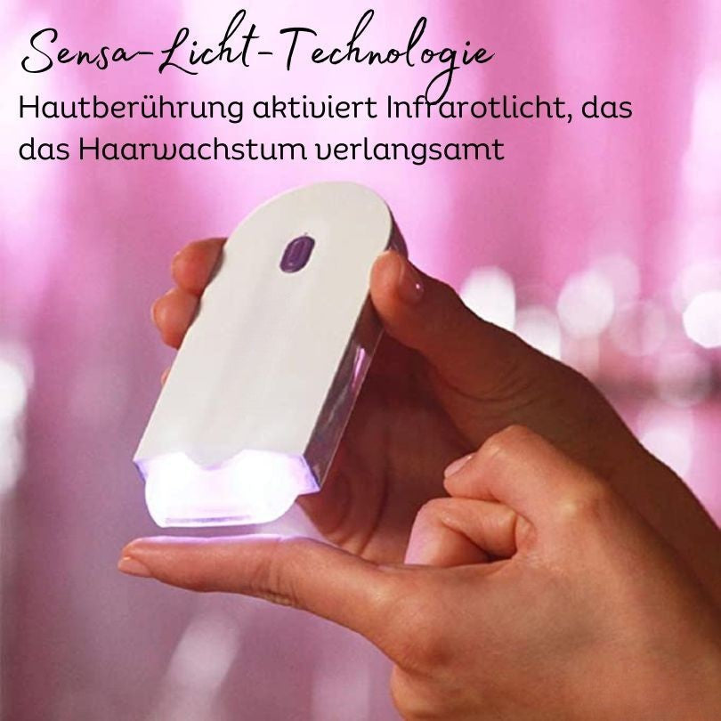 Laser Haarentfernung Gerät | Elektrorasierer und Rasierapparat für sanfte Haarentfernung | SilkLaser - sellene.de