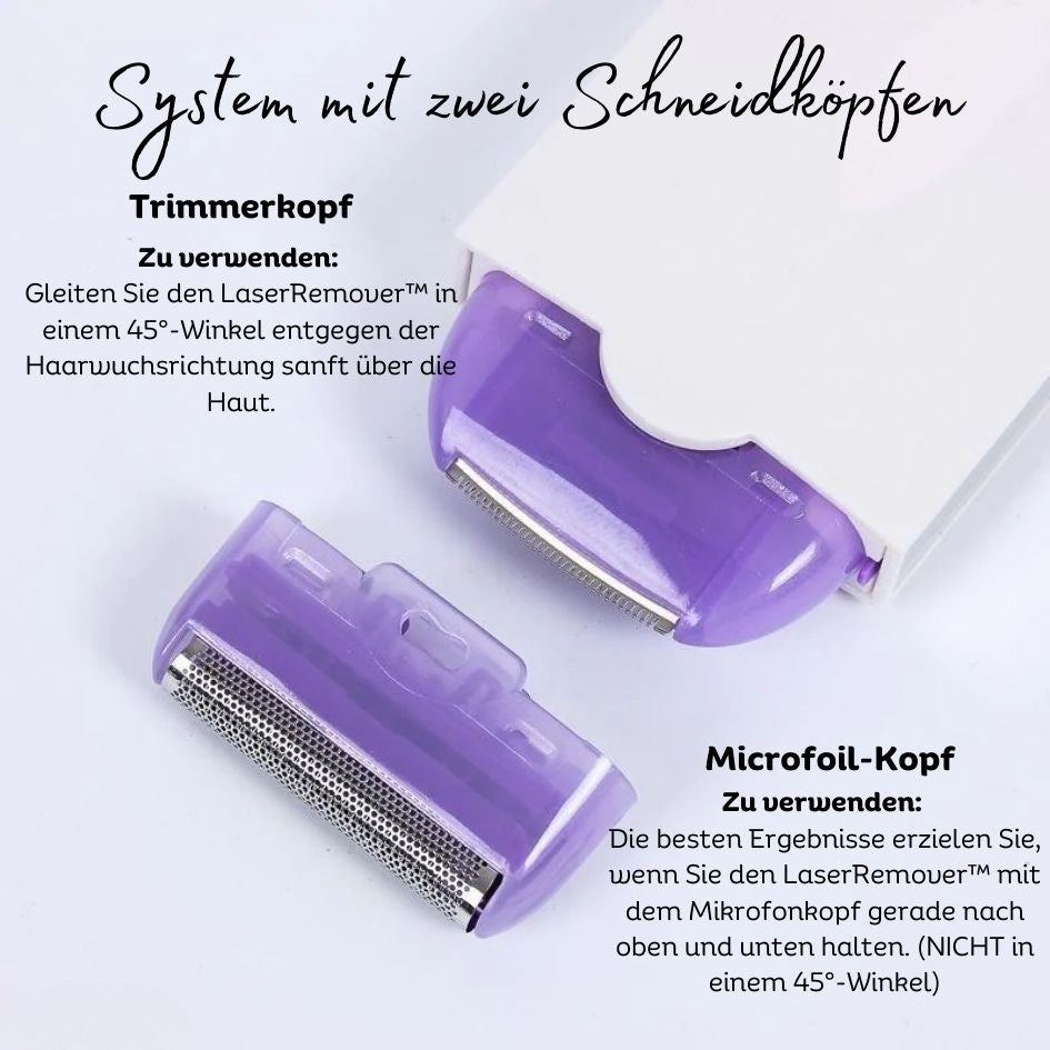 Laser Haarentfernung Gerät | Elektrorasierer und Rasierapparat für sanfte Haarentfernung | SilkLaser - sellene.de