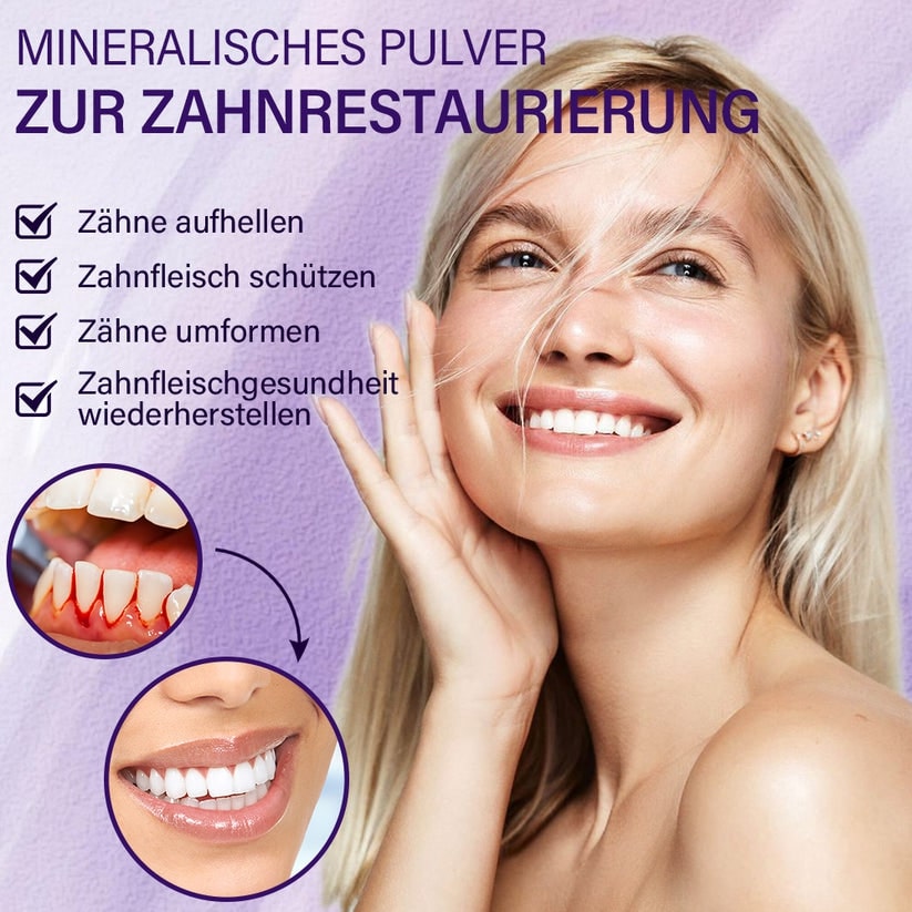 Mineralpulver für Zahnpflege | Zähne Stärken & Schützen | SmileSchutz - sellene.de