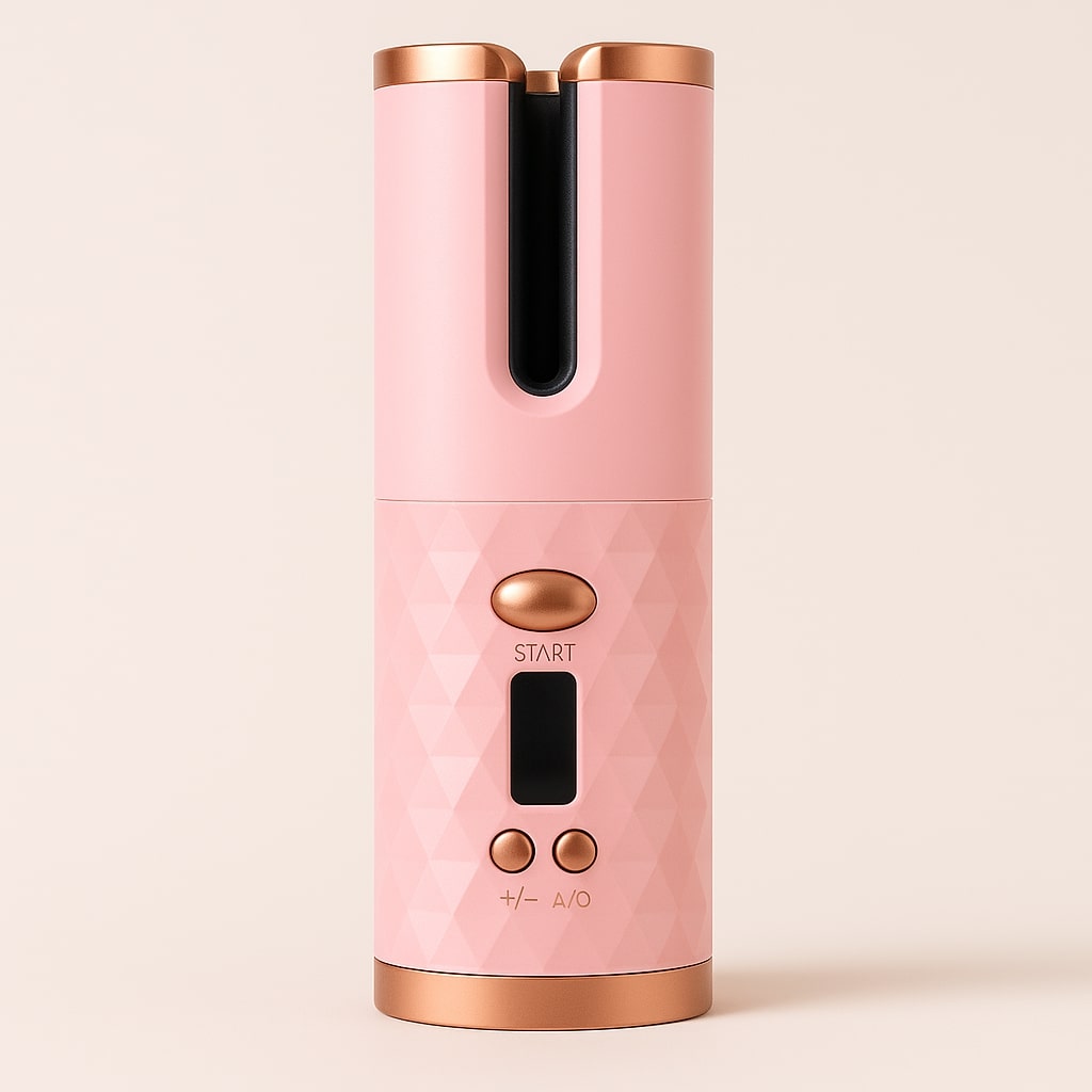Automatischer Lockenstab | Kabelloser Lockendreher | Haarstyling Gerät | StyliWave - sellene.de